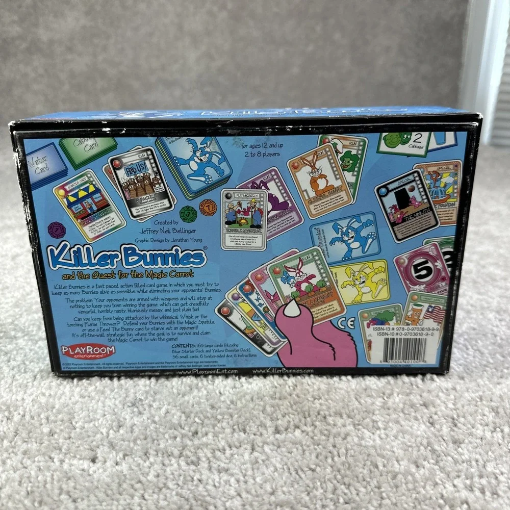 READ INCOMPLETE SPARE PARTS Killer‎ Bunnies Quest for the Magic Carrot